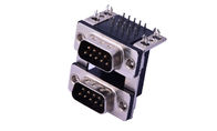Combinação masculina do soquete do conector da resistência 500V VGA da tensão do conector do sub do micro D