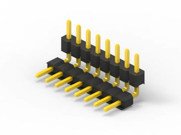 Pcb Pin Connector 2.0mm Pitch, Conector de cabeçalho de linha única de latão