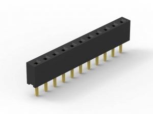 Conector feminino de 40 pines, conector feminino de cabeçalho de plástico