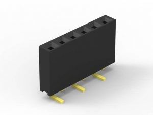 Conector de cabeçalho de PCB de pin quadrado 2 pinos a 50 pinos 2,54mm Pitch para computador