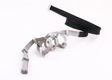 FCC 16 Pins Flat Ribbon Cable Assembly Com 2,54mm IDC Socket RoHs Material