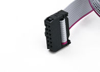 Cabo de fita flexível do sinal da exposição de diodo emissor de luz, conjunto de cabo do Pin Idc da isolação 20 do PVC