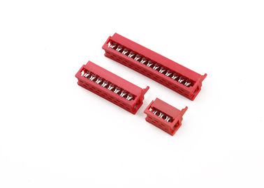 1.27 mm Micro Match IDC conector de cabo Crimp com cabo de fita plana
