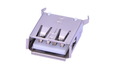 Conector de linha de dados USB Feminino, conector de micro USB Pcb tipo AF