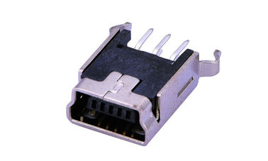 Telefone Móvel Mini Conector USB de 180 graus, SMD Micro USB Conector macho