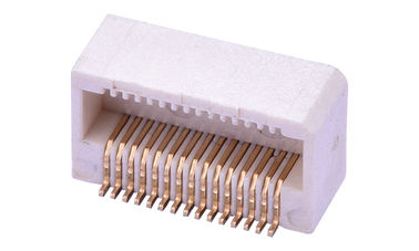 Conector de placa de SMT com espaçamento fino para placa, conector de placa para placa em ângulo reto