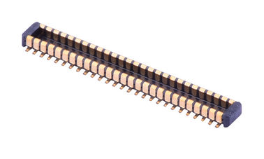 Conector de placa para placa de alta velocidade, 0.8mm Pcb Socket Connector Montagem vertical
