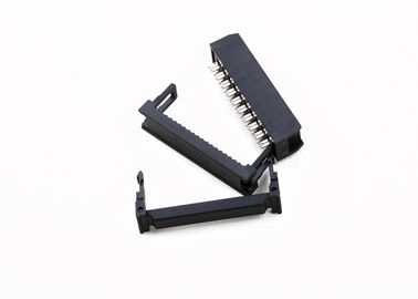 Conector de tomada de IDC feminino PBT Isolamento de dupla linha RoHS/Reach Certificação