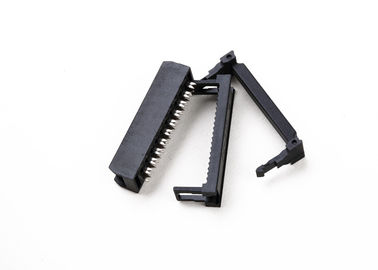 Conector de tomada de IDC feminino PBT Isolamento de dupla linha RoHS/Reach Certificação