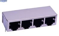 Ethernet ao conector dos ethernet, bronze de fósforo Rj45 ao conector Rj45