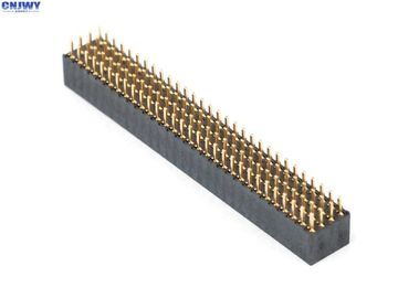 DIP 4 X 10 Pin Conector de cabeçalho feminino 2.00mm Quatro fileiras de fósforo Material de contato de bronze