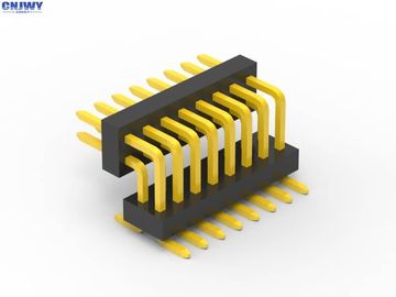 Conector de cabeçalho de PCB de curvatura côncava SMT Tipo de corrente nominal 1.0AMP