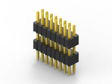 Universal 1.27 Pitch Pin Header, Square 40 Pin Header Conector 500 V Resistir à tensão