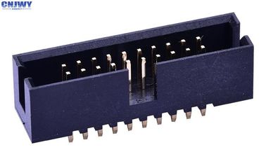 Conector de cabeçalho de caixa de montagem de superfície 1,27 mm 20 pinos Fósforo material de contacto de bronze
