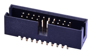 Conector de cabeçalho de caixa de montagem de superfície 1,27 mm 20 pinos Fósforo material de contacto de bronze
