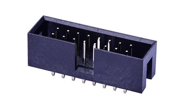 Conector de cabeçalho de caixa de PCB DIP retangular 2 * 12 pines Resistência de isolamento