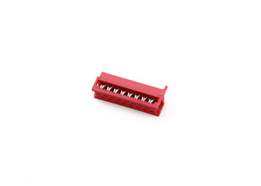 Conector de cabo de fita de 8 pines de dupla fileira masculina, conector de tomada de material de PA46