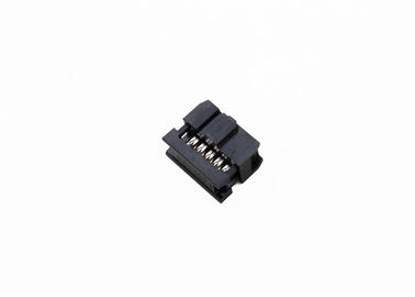 Conector de cabo IDC feminino de 2,00 mm, tipo retangular de inclinação livre
