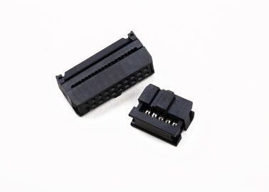 Conector de cabo IDC feminino de 2,00 mm, tipo retangular de inclinação livre