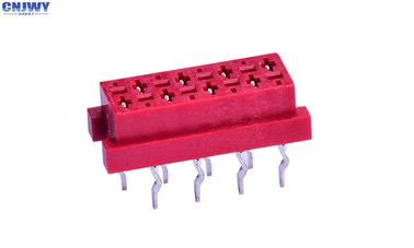 Conector de cabo IDC feminino tipo DIP através de um buraco para a indústria automóvel