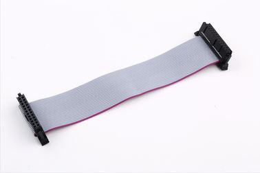 2.54mm Pitch Flat Ribbon Cable Assembly Assembly Assembly Com Cable de PVC de Gancho Borboleta
