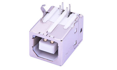 Conector de placa de circuito USB de concha de cobre, conector micro USB de alta transmissão tipo B