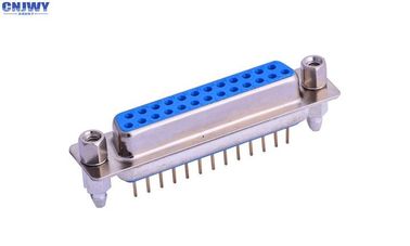 VGA Socket 25 PIN D Sub Connector 1000M Omega Min Resistência de Isolamento