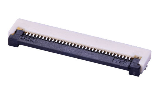 Conector de circuito impresso flexível, FFC FPC Connector 0.5mm Conector horizontal para baixo