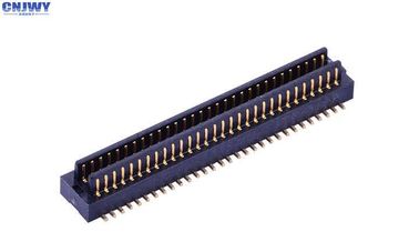 0Conector de placa para placa de.8 mm, Conector de placa de circuito impresso de ranhuras duplas