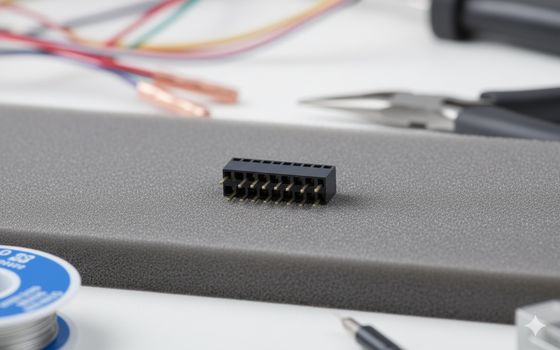 2x20P Female Header Connector 250V 3A Gold Plated