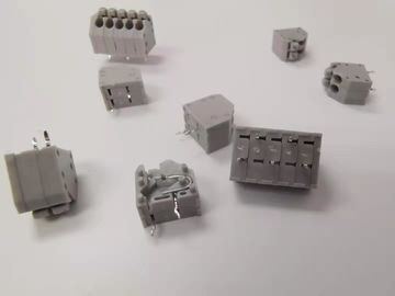 Bloco de Terminal sem parafuso Botão de Prensa Pitch 3,5mm Grão Dip/180° Pins personalizados