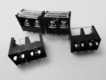 Conector de bloco de terminal de barreira preta11mm Pitch 2 Posições para equipamento de alimentação