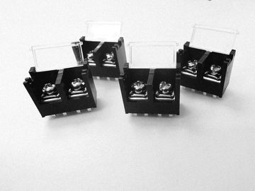 Conector de bloco de terminal de barreira preta11mm Pitch 2 Posições para equipamento de alimentação