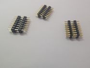 12 personalização do comprimento do passo do conector 1.0mm do encabeçamento de Pin Dual Row Male Pin