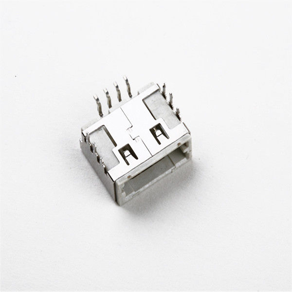 Conectores USB traseiros de 4 pinos para automóveis Tipo SMT