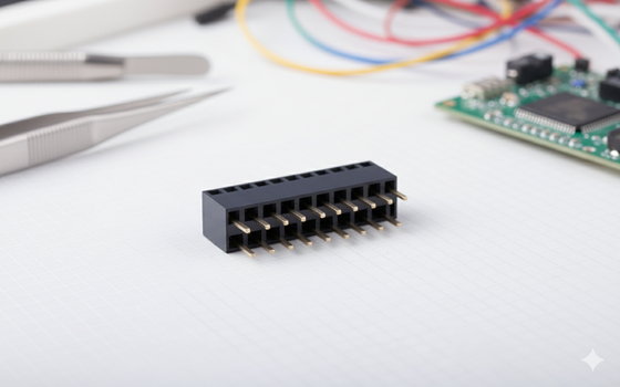 Conector de cabeçalho feminino 2-40 contatos 250V através do monte de buraco